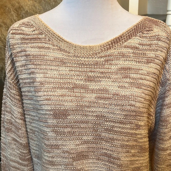 Pure J.Jill Light 3/4 Sleeve Oversized Sweater Size Small - Picture 2 of 7